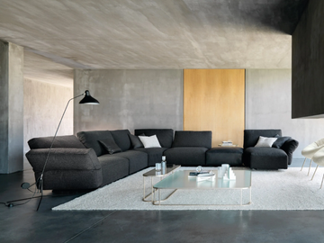 HAB - Sectional sofa with removable cover by Désirée divani - view 2